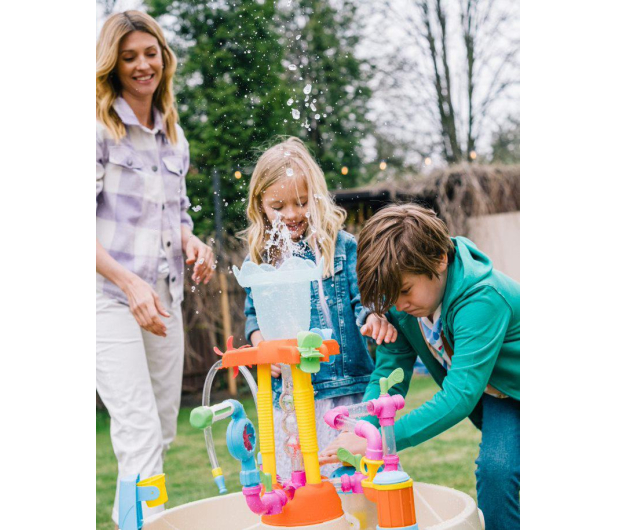 Little Tikes Stół wodny Fabryka Fontann Mega park aktywności - 370881 - zdjęcie 4